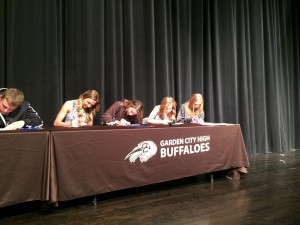 Alex Miller, Kayla Doll, Chelsea Jackson and Taylor Lineberger