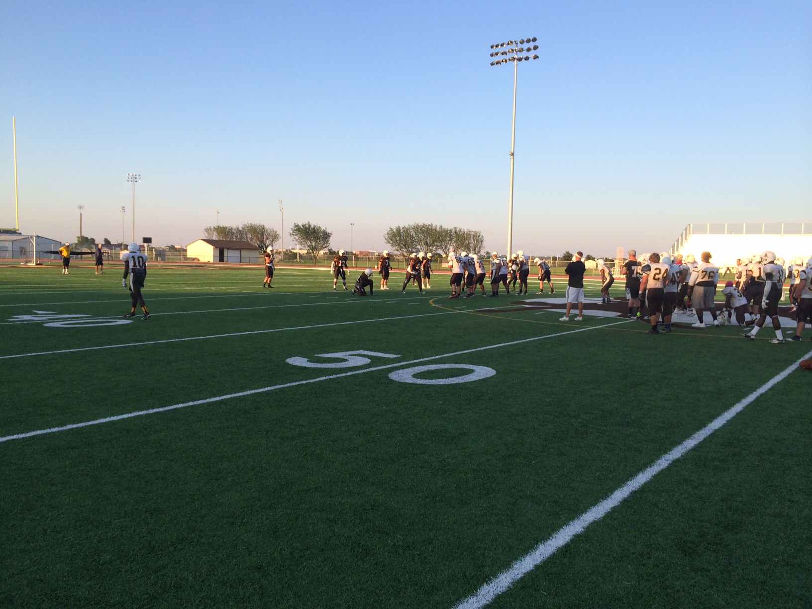 football practice 2014