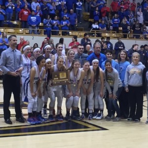 hugoton girls at state one