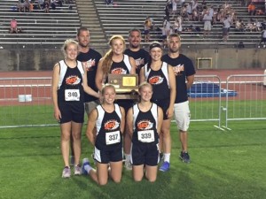 state track dighton 1A girls third pl tm