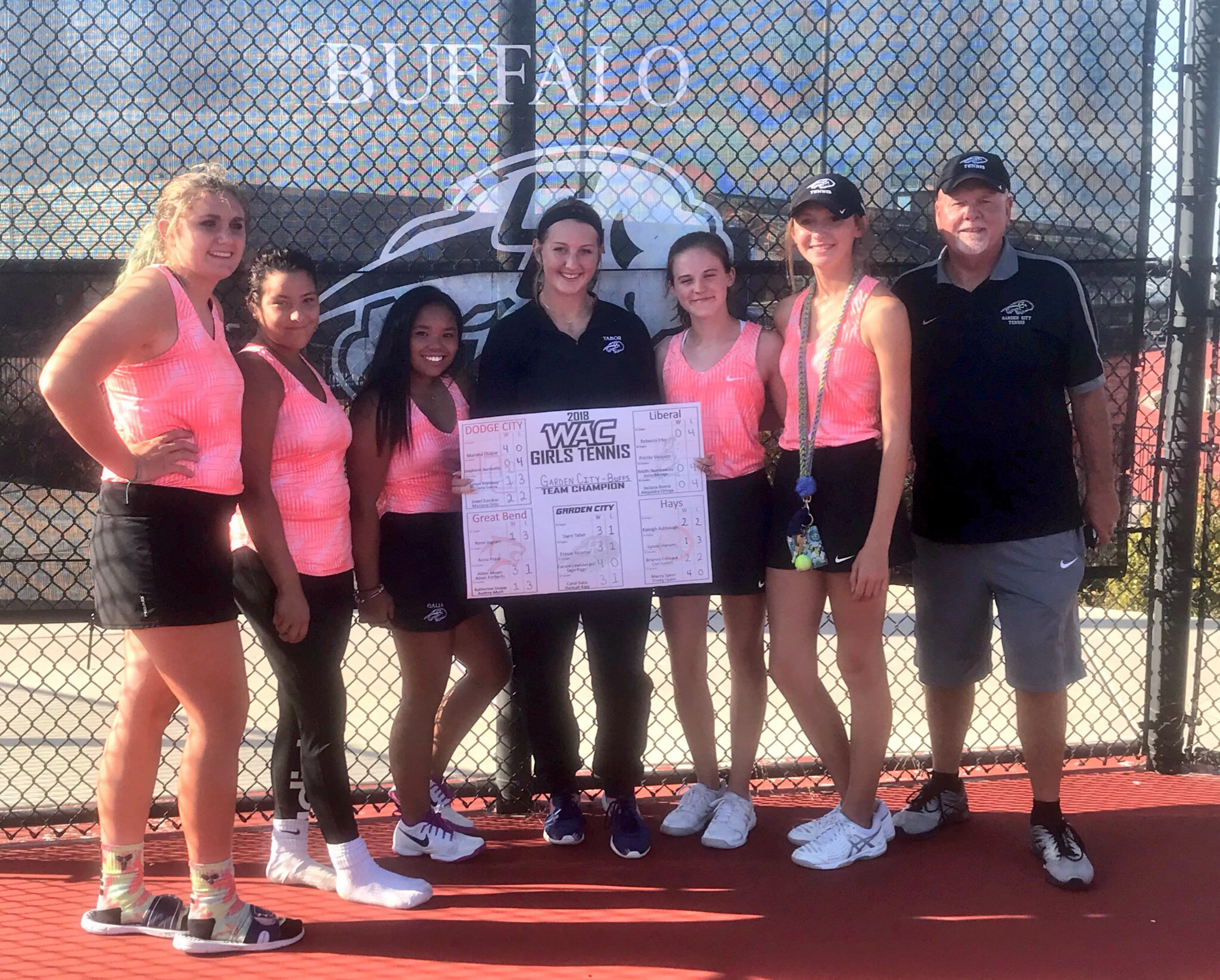 GCHS tennis wins WAC Crown