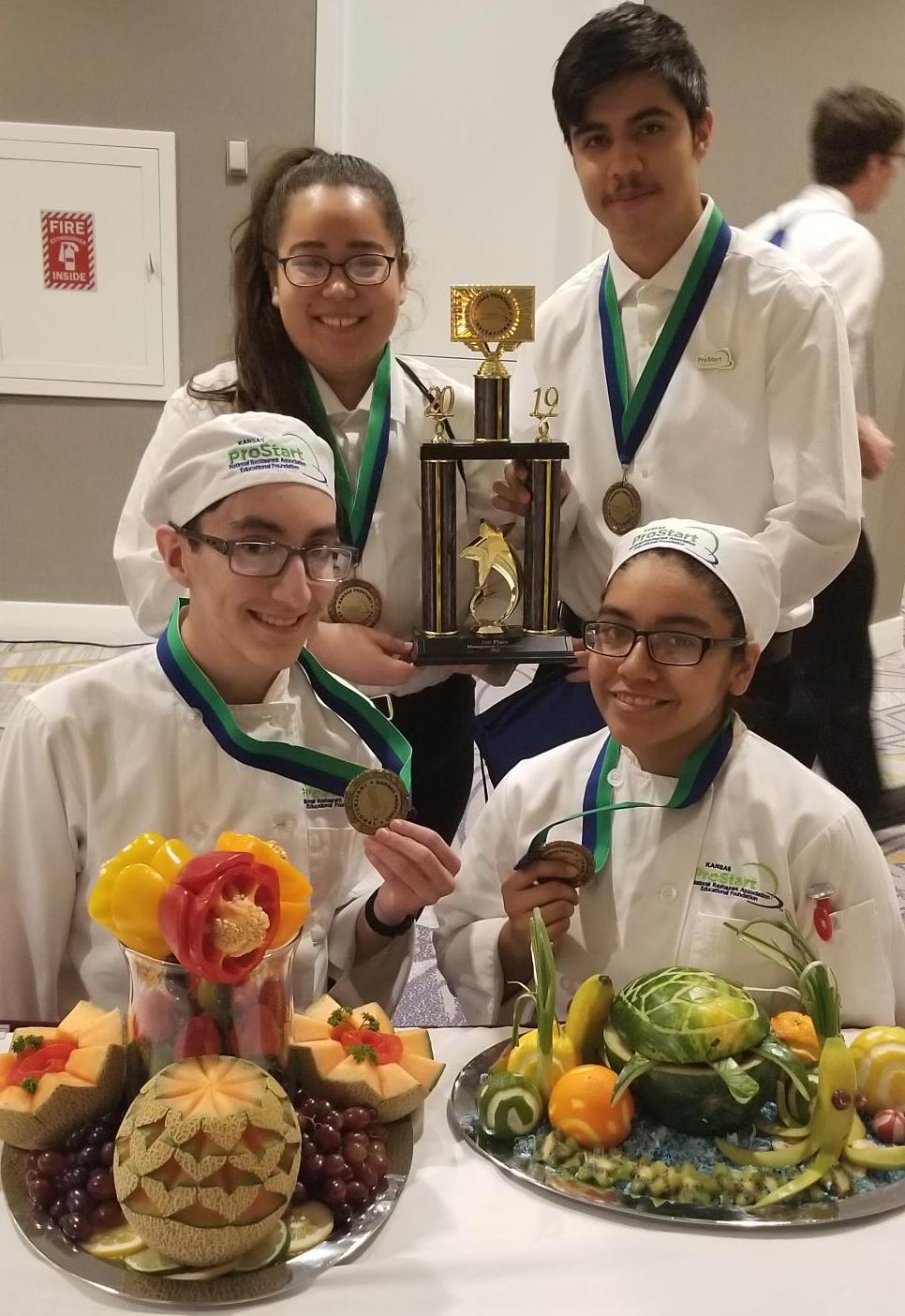 2019 GCHS Culinary State Students