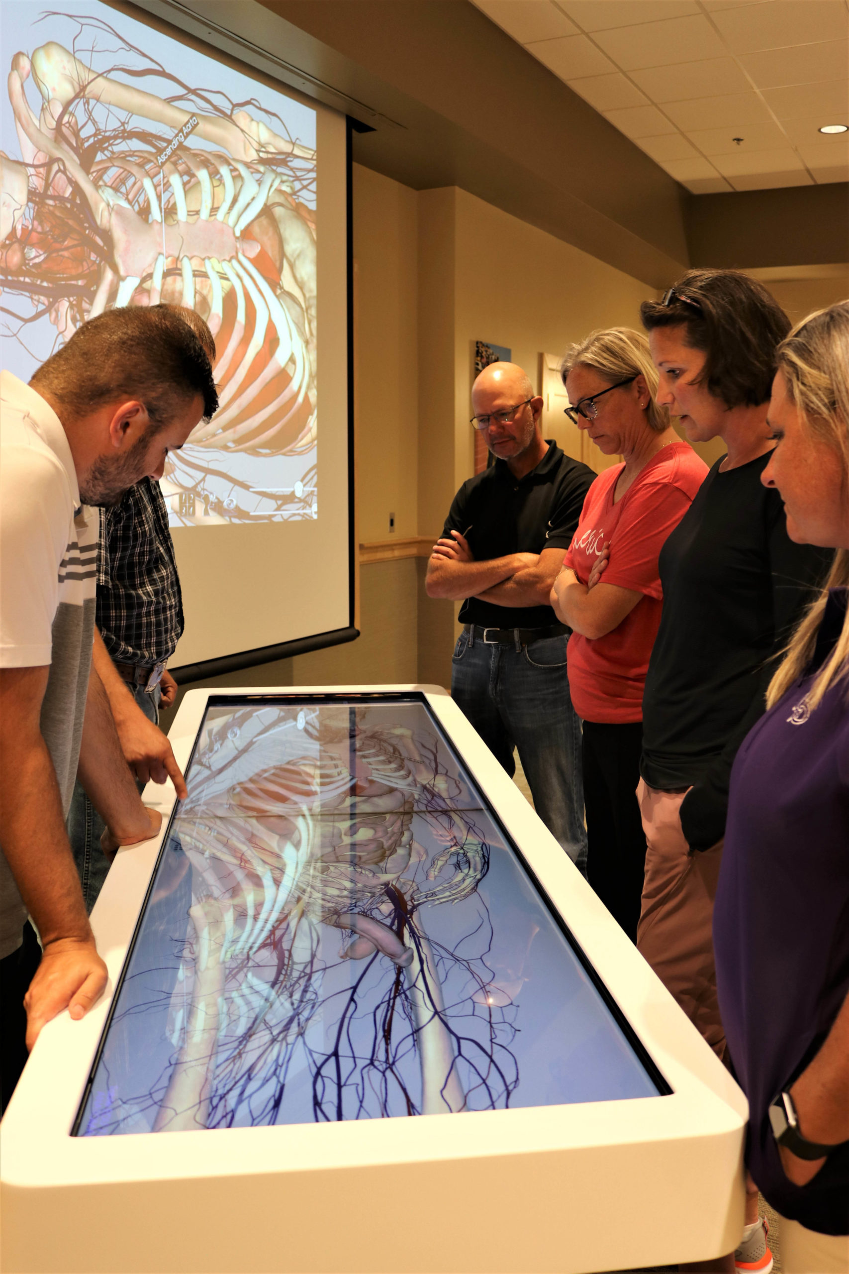 GCCC and Area Instructors Anatomage Table Training