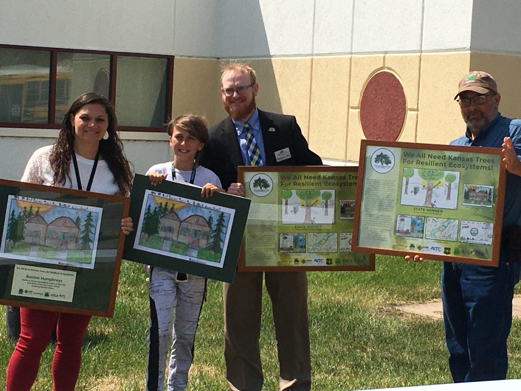 2022 Arbor Day Poster Contest Winner Koston Humphreys