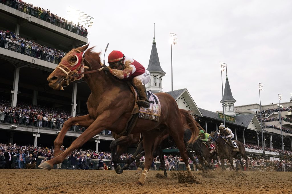 APTOPIX Kentucky Derby Horse Racing