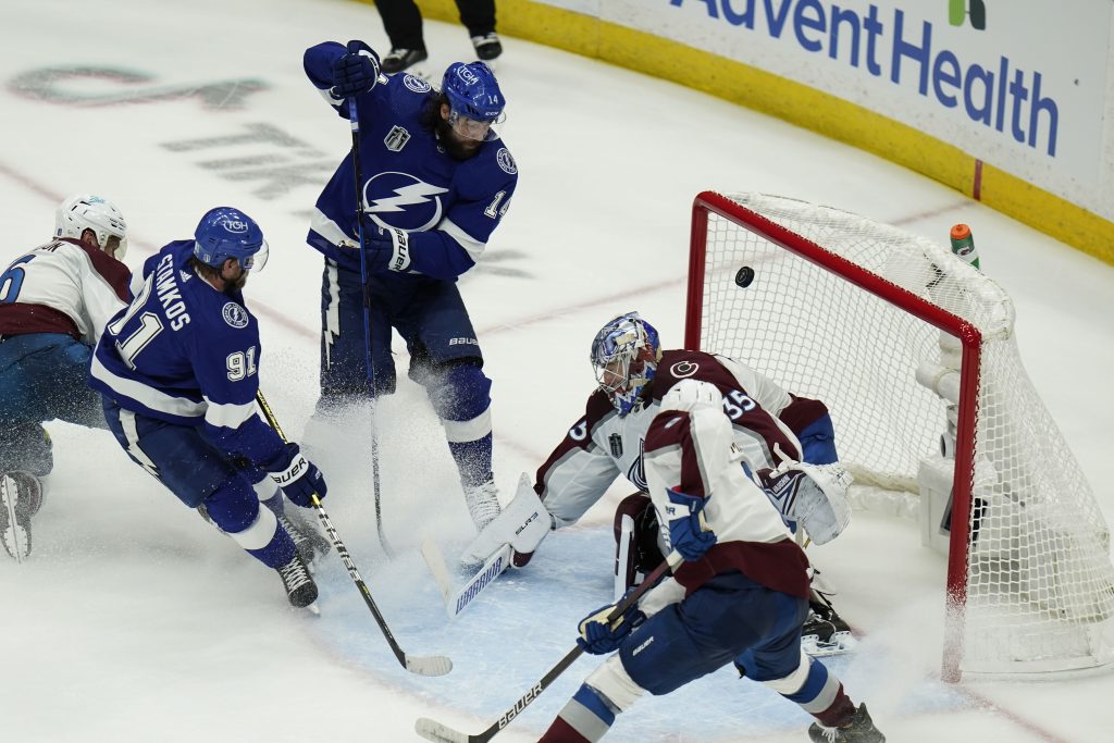 Stanley Cup Avalanche Lightning Hockey