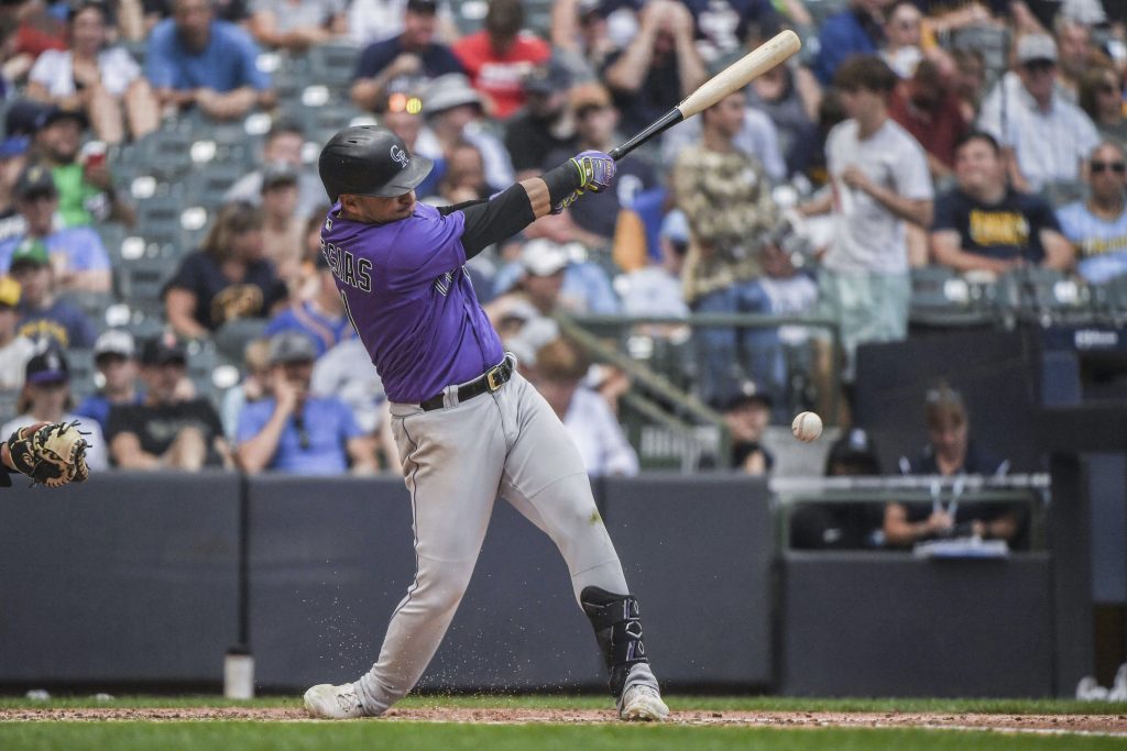 Rockies Brewers Baseball