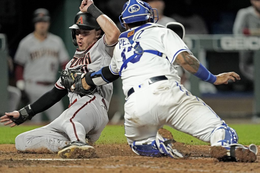 APTOPIX Diamondbacks Royals Baseball