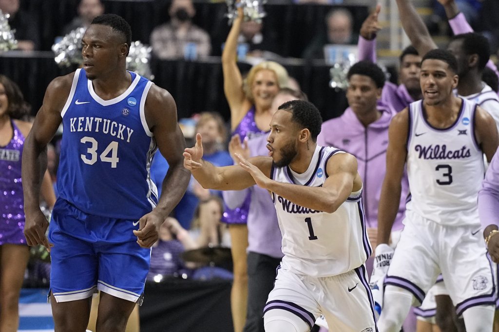 NCAA Kansas State Kentucky Basketball