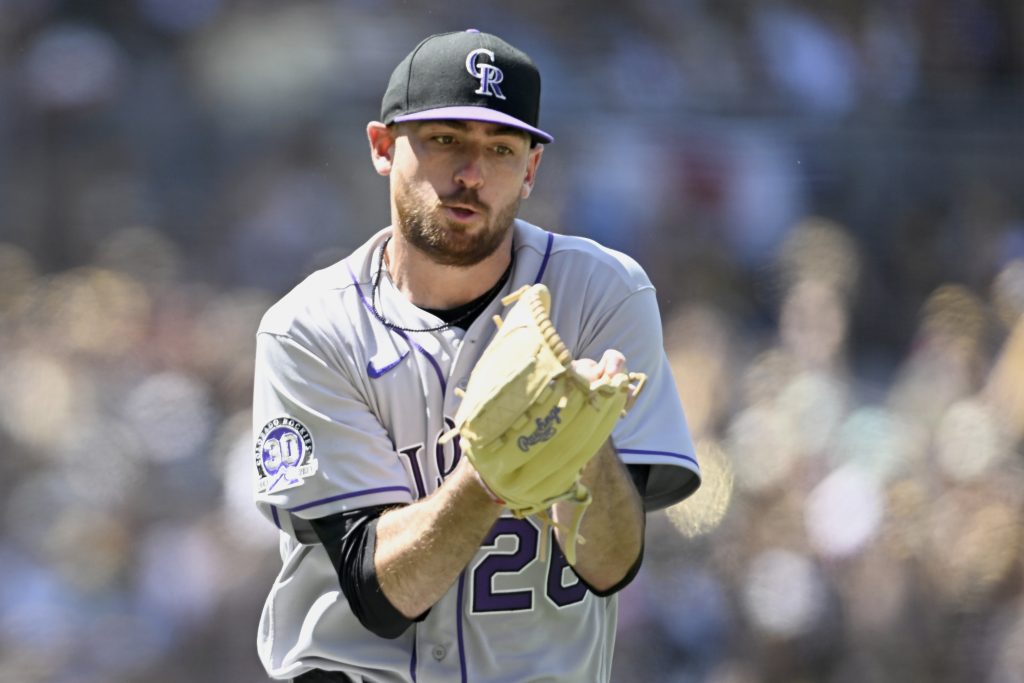 Rockies Padres Baseball