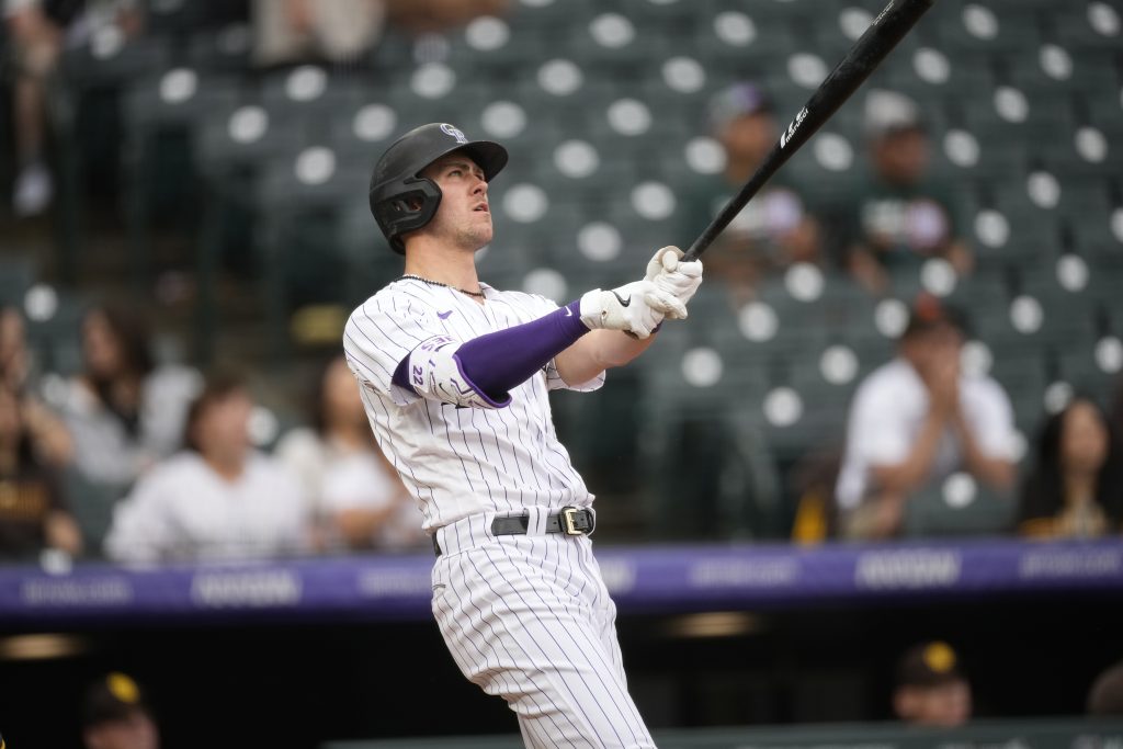 Padres Rockies Baseball