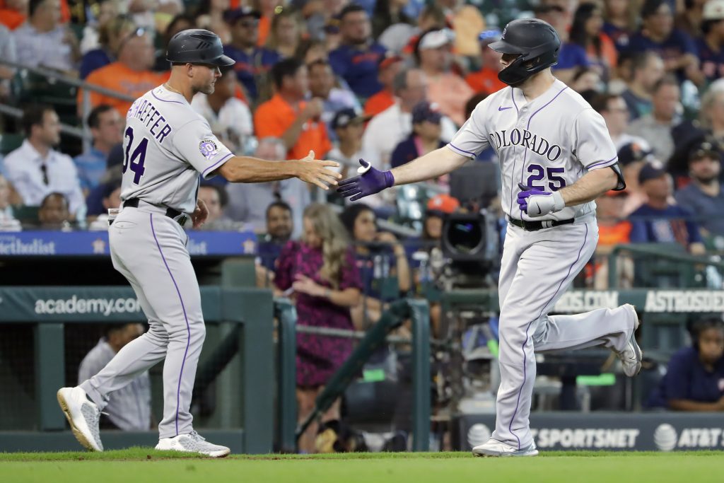 Rockies Astros Baseball