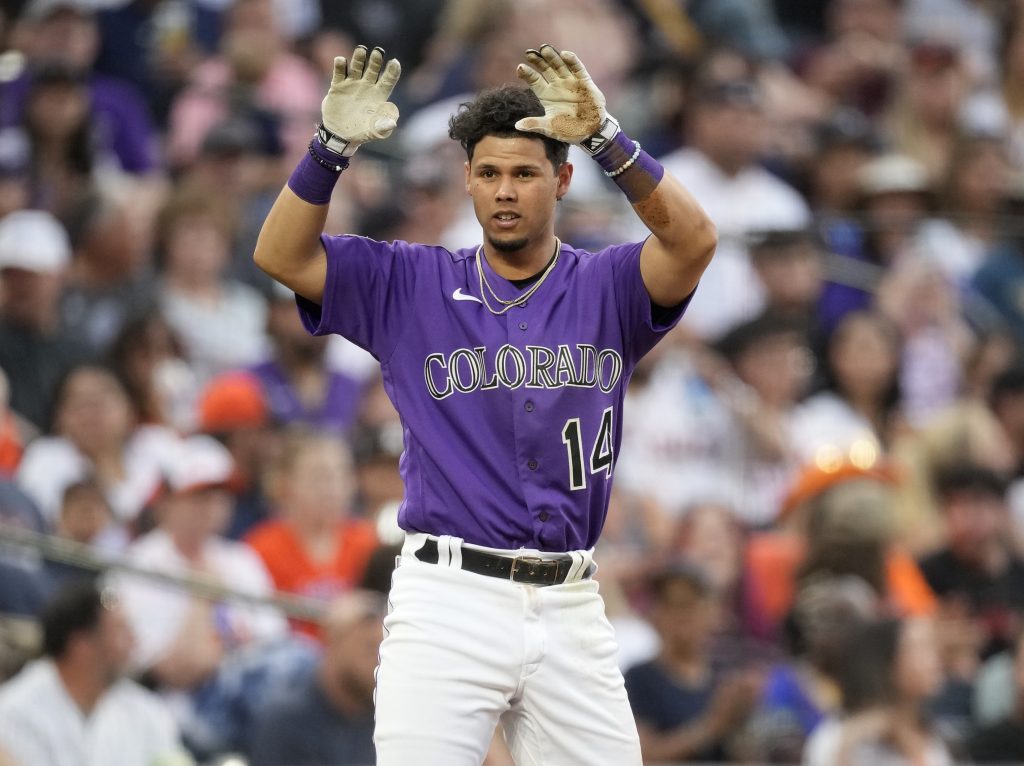 Astros Rockies Baseball