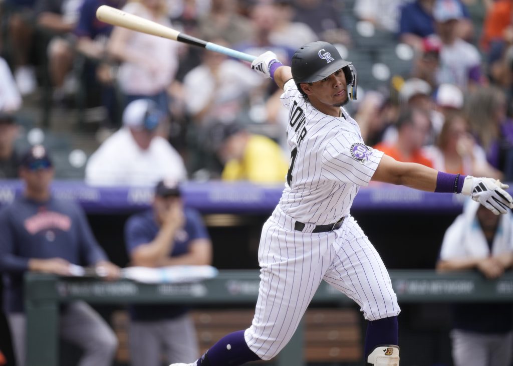 Astros Rockies Baseball