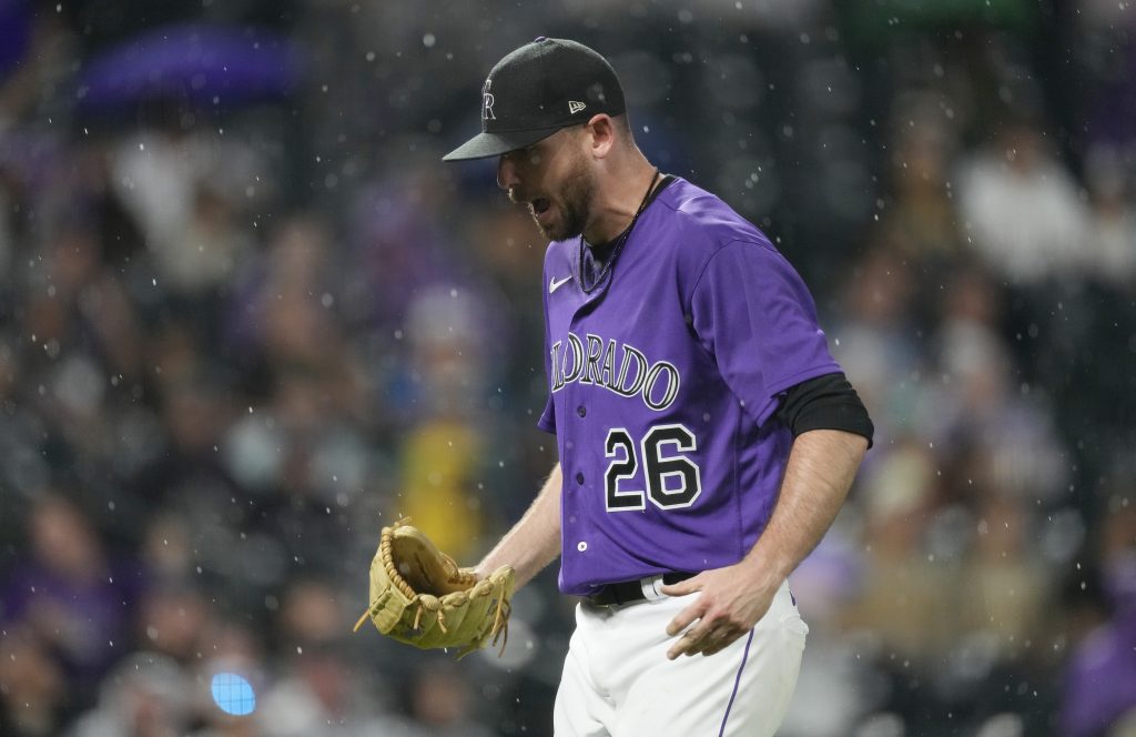 Padres Rockies Baseball