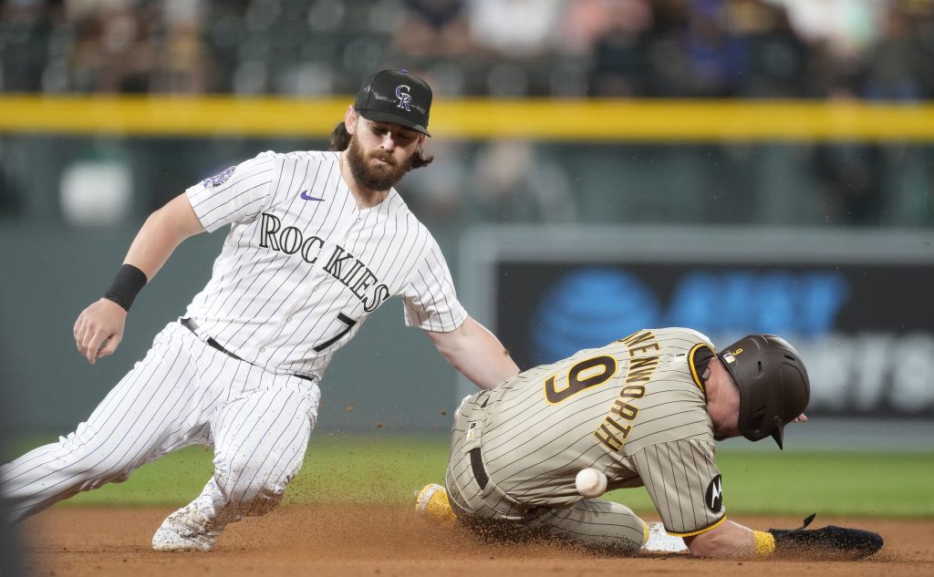 Padres Rockies Baseball