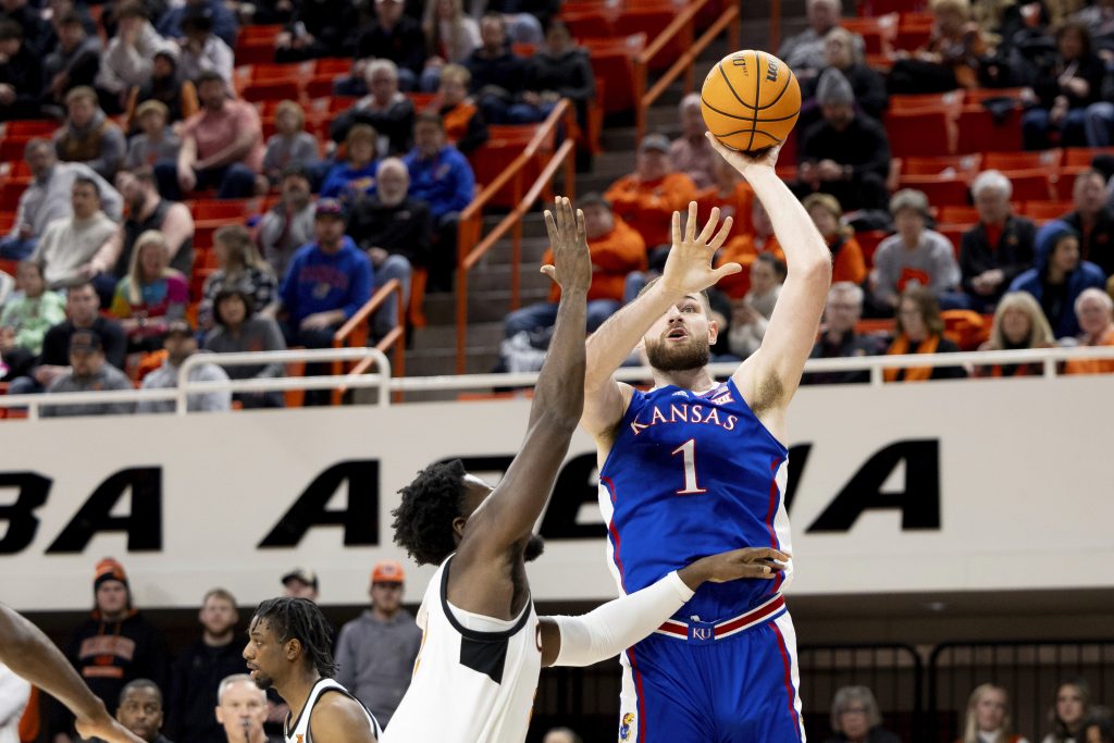 Kansas Oklahoma St Basketball