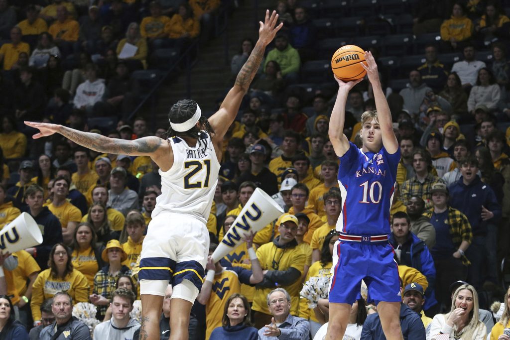 Kansas West Virginia Basketball