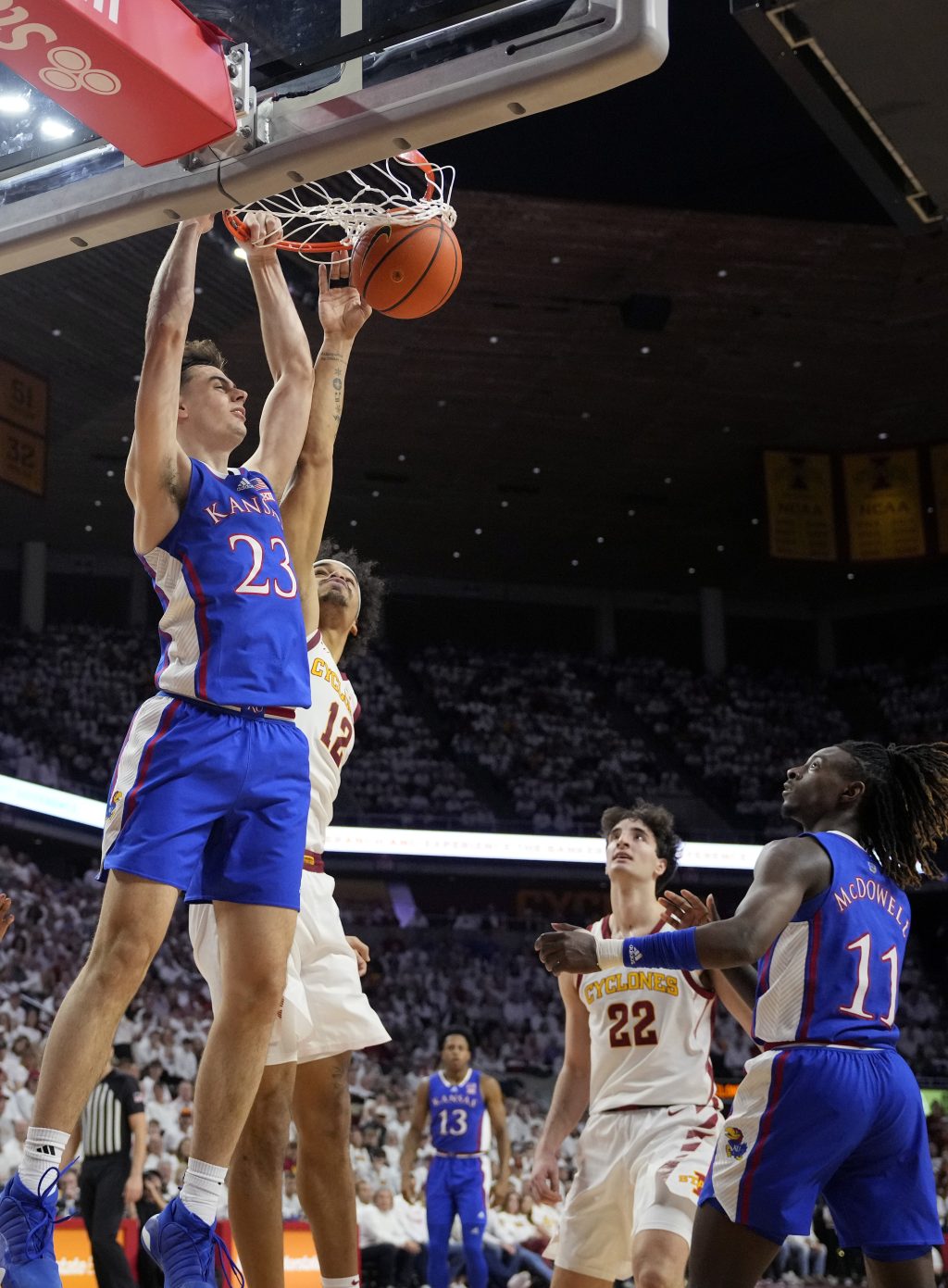 Kansas Iowa St Basketball