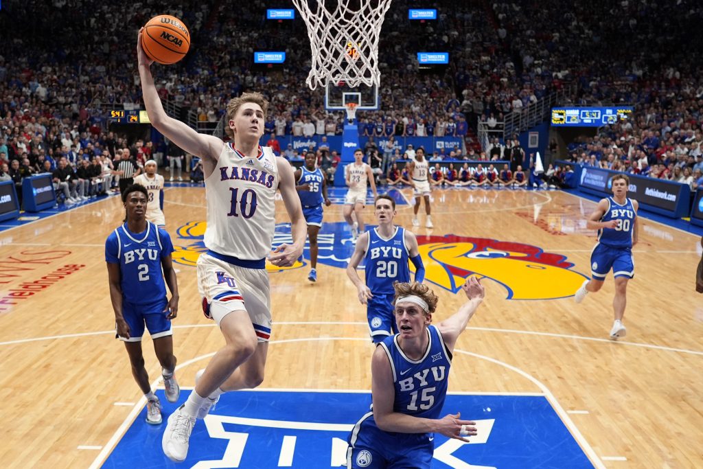 BYU Kansas Basketball