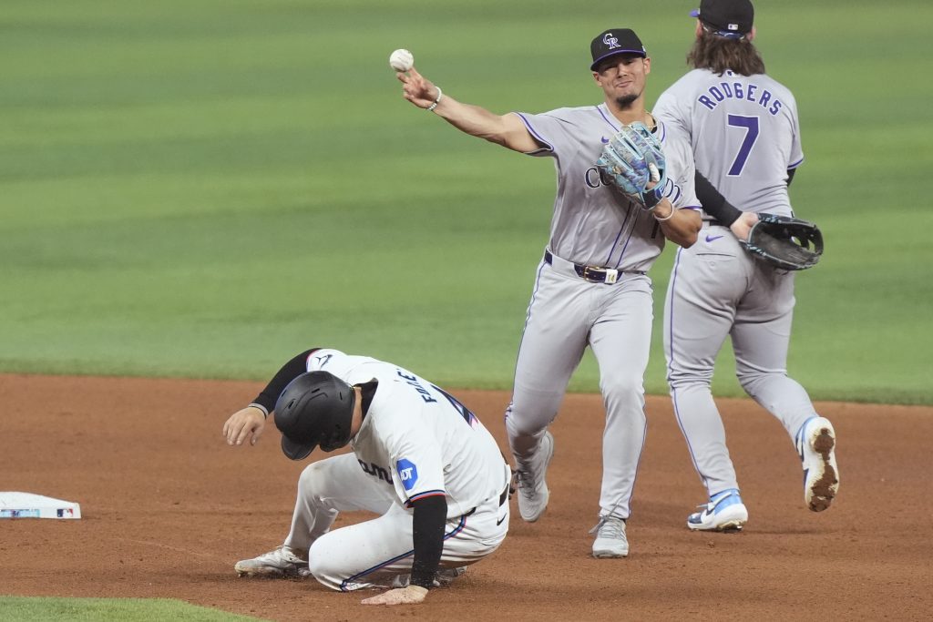 Rockies Marlins Baseball