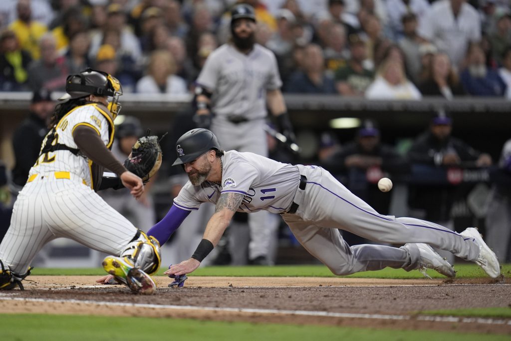 Rockies Padres Baseball