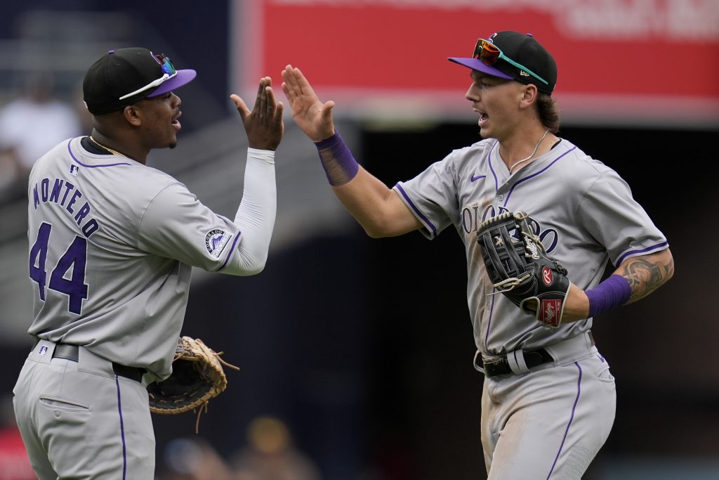 Rockies Padres Baseball