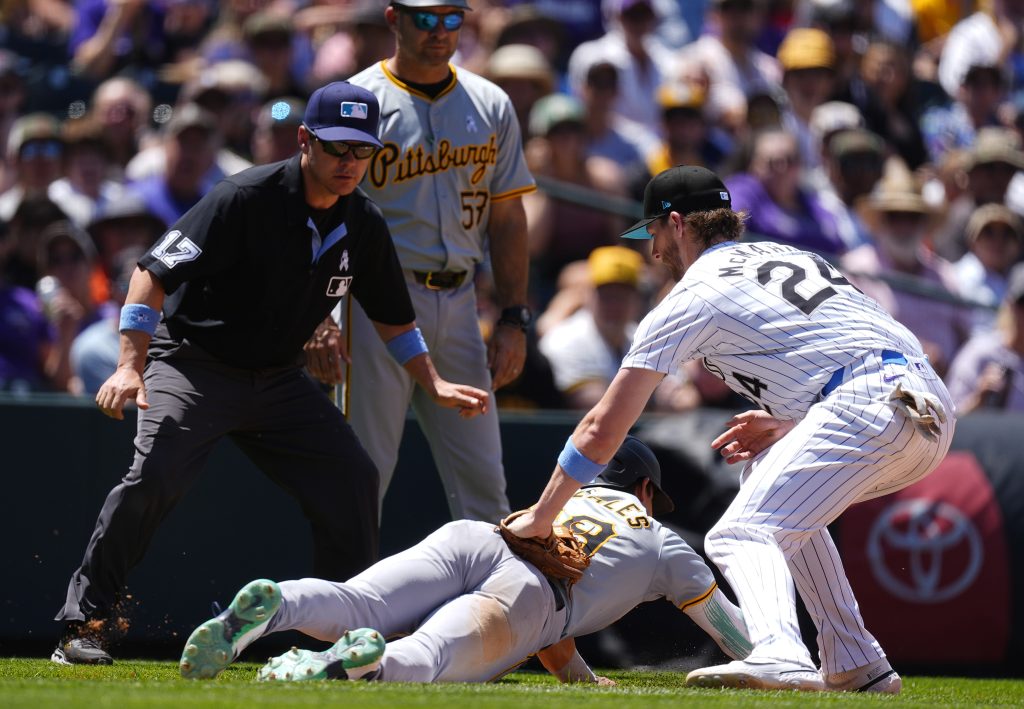 Pirates Rockies Baseball