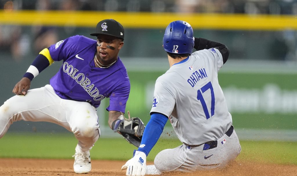 Dodgers Rockies Baseball