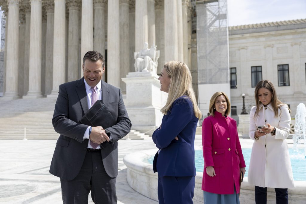 Kris Kobach, Erin Hawley