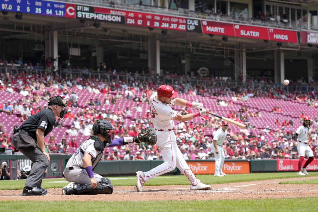 Rockies Reds Baseball