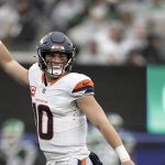 Nix throws his first NFL touchdown pass to help Broncos slip past Rodgers and the Jets 10-9