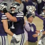 Tennant kicks go-ahead 51-yarder, No. 16 K-State stops Kansas on 4th down to preserve 29-27 win