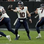 Bo Nix sets Broncos rookie TD record as Denver beats reeling Raiders 29-19