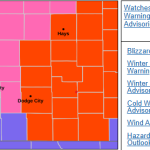 Blizzard Warning, Winter Storm Warning, Winter Weather Advisory for the area